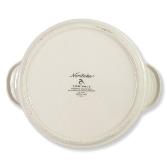 Mocha Java by Noritake Ambience Covered Casserole Dish 7989 MINT 2.5 Qt - Picture 4 of 6